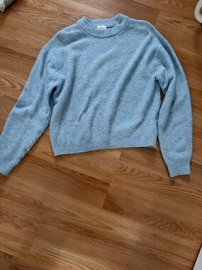 H&M Powder Blue Crewneck Sweater